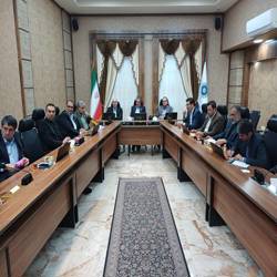 نشست مشترک معاون وزیر صمت با هیئت رئیسه اتاق بازرگانی اراک